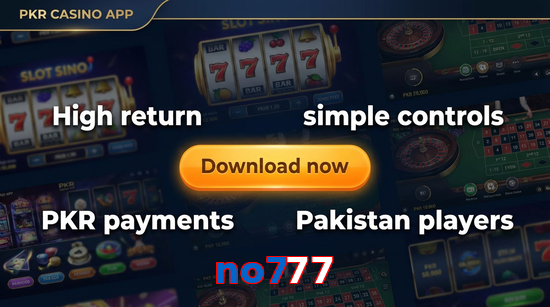 Main screen of No777 gamedownload page for PK players