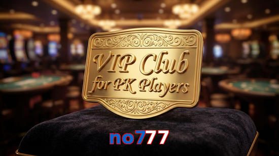Main screen of No777 vip page for PK players